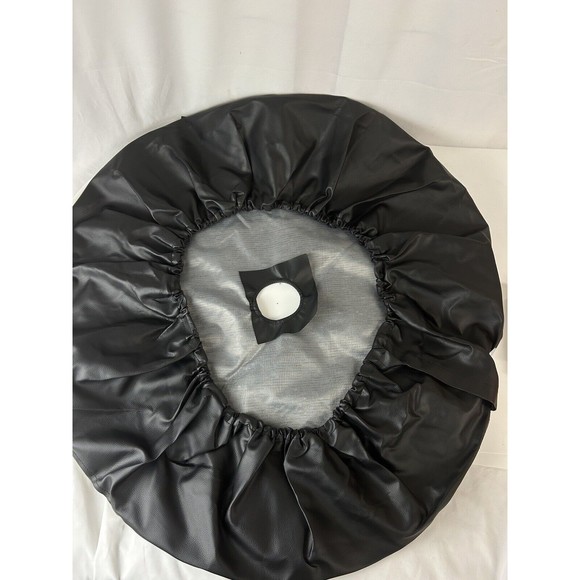 15 " Black White Vintage American Flag Spare Tire Cover Waterproof Dust-Proof - Picture 3 of 5